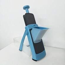 FollowBreak 2026 New Multifunctional Vegetable Slicer - Manual, Adjustable Thickness, Straight Blade Carrot Potato Cutter, Suitable For Home Cooking And Restaurants, Onion Chopper, Garlic Container Chopper - Multicolor - View 12