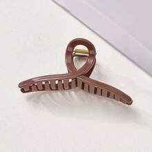 1/6 Pcs Silicone Soft Claw Hair Clips, Non-Slip Elegant Simple Design, Back Head Hair Claw, Large Hair Clip For Women Daily Wear, Party Travel, Autumn And Winter Holiday Dress Up, Fashion Hair Accessories - Multicolor #2 - View 8