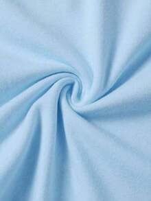 Body de verano sin mangas y sin espalda para mujer de unicolor con estilo de cuello halter - Azul - Ver 8