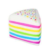 Dumpling Squishy Rainbow Layer Cake Toy Dessert Soft Toys For Teens & Adults Fun Novelty Gift For Birthdays Squish Dumplings - 多色的 - 查看 2