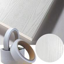 1pc 10m/393.7in Wood Grain Edge Banding Tape, Thickened PVC Edge Trim, Self-Adhesive Wood Board Edge Decorative Strip - C - View 8