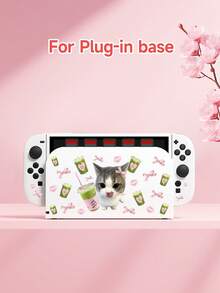 Accessories For Nintendo Switch, Cartoon Cat & Bow Design Compatible With Switch NS/Switch OLED/Switch Lite Protective Case, Storage Bag, Game Card Holder Case, Best Gift Compatible With Switch Players, Valentine's Day/Spring Romantic Gift - View 15