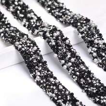 1/10pcs Roll Multi-Function Sparkling Rhinestone Ribbon, With PVC Film, Easy To Cut And Stick, Suitable For DIY Glitter Ribbon, Clothing Accessories, Sticker Tape, Glitter Shoes, Clothing, Rhinestone Strip, DIY Rhinestone Glitter Ribbon Sticker, Handmade Rhinestone Tape Roll, Clothing, Shoes, Gift Box, Car Decoration, Suitable For Christmas, Valentine's Day, Birthday, Gift Wrapping And Handicrafts - Multicolor - View 18