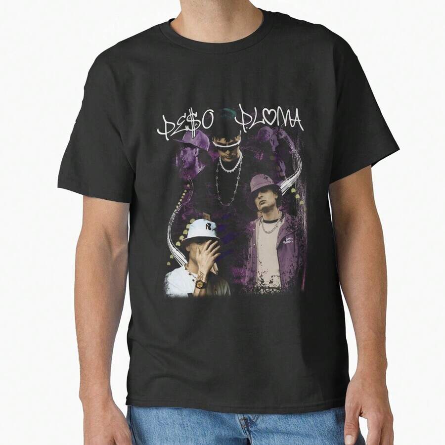 Vintage Classic T-Shirt Camiseta 100% Algodón Unisex - Playera Casual Premium de Corte Cómodo - Negro - Ver 1
