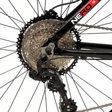 29" Absolute MTB Bike, 12-Speed, Hydraulic Brakes, Suspension Lockout, Matte Green Color, Frame Size 21 - 黑色亮光 - 查看 3