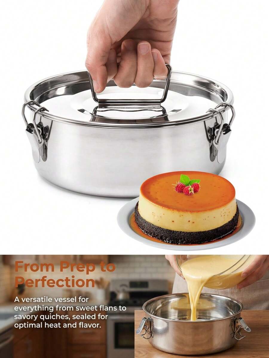 Round Cake Tin-Non-Stick Aluminum Bakeware-Removable Bottom-Easy Clean-Cheesecake Tin-Cake Tins For Baking For Mousse Chiffon Cakes Birthday Wedding Christmas
