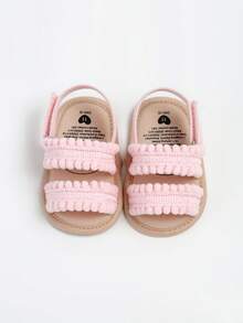 Toddler Girls' Summer Sandals, Outdoor Walking Shoes For Infants And Toddlers - Pink - View 6