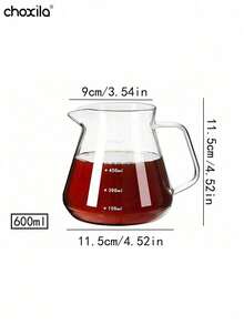 choxila 1 buah Teko Kopi Tuang Vintage dengan Pegangan, Alas Logam, Cangkir Saringan Tetes, dan Dudukan Cangkir Kaca, Gaya Universal - Tempat gelas penyaring - View 14