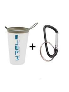 1/2個/1組 WRELS 200ml 可折疊運動水壺，輕巧便攜可懸掛，適合越野跑、騎行，迷你水杯 - 折疊軟水壺 - 查看 19