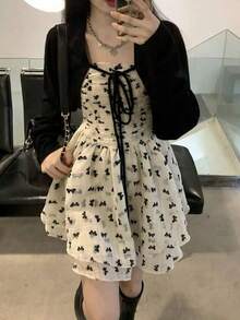 Women Two-Piece Outfits - Apricot - View 7