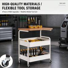 3-Tier Metal Plant Stand, Indoor And Outdoor Flower Pot Display Rack | Metal Frame With Four Brake Wheels, Suitable For Living Room Corners, Patios, Gardening, Etc., Durable And Easy To Clean, Can Be Used As A Potted Plant Stand Or Garden Plant Support. - View 8