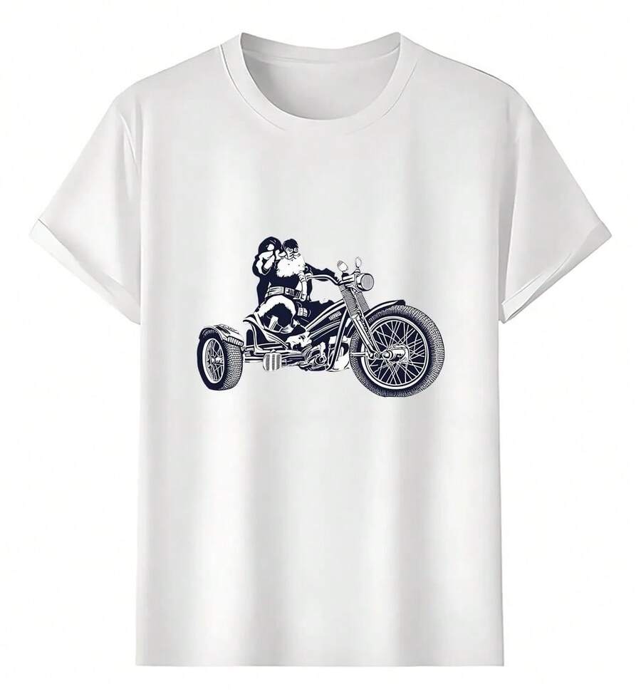 Playeras Motocicleta De Tres Ruedas Estilo Vintage Makeup bag Beach towel Decoración para el hogar Alfombra baño Bathroom accessories Dispensador de jabón - Blanco - Ver 1