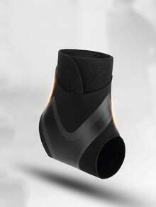 Adjustable Ankle Compression Support Brace - Breathable Elastic Sports Sleeve With Hook & Loop Closure, Ideal For Basketball, Football, Running - No Electricity Needed, Sports Support Sport Specific Design Breathable Fabri - Multicolor - View 10