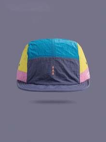 1Pc Retro Color Matching Light Baseball Caps For Men And Women Summer Outdoor Leisure Sunscreen Breathable Quick-Drying Camping Hat. - Multicolor - View 10