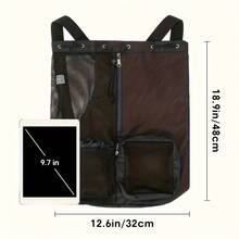 Casual Minimalist Beach Bag, Easy To Carry, Multi-Pocket Design, Multi-Functional Travel Bag, Suitable For Festivals/Holidays/Holidays, Versatile Outdoor Bag, Suitable For Both Men And Women - Green - View 7