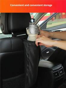 Car Trash Can Hanging Bag, Multifunction Car Storage Organizer For Umbrella, Back Seat Garbage Bag, Interior Accessories - Storage Bag - View 8