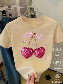 Women T-Shirts - Apricot - View 1
