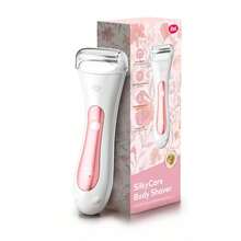 itel Afeitadora Corporal SilkyCare IHR-01, Cabezal de Cuchilla 3 en 1 para Afeitado Suave sin Tirones, Diseño de Doble Velocidad, Pantalla LED, Impermeable IPX7 para Uso en Húmedo/Seco, Kit de Aseo Eléctrico - Ver 7