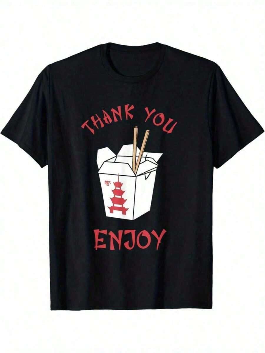 Camiseta de Algodón 100% con Estampado de Papá Amante de las Plantas y Perro Terrier Ruso Negro Escondido en las Hojas, Manga Corta Negra, Transpirable y Cómoda - Negro 4 - Ver 1