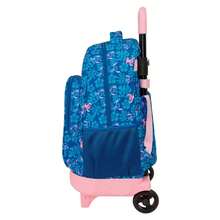 Safta Disney Preschool Backpack Stitch Adaptable To Trolley Main Compartment With Zipper, Ergonomic And Padded, Bottle Holder Pockets, Front Pocket - Option 22 - View 4