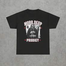 Mobb Deep Tee_ Vintage 90s Hip Hop Fashion - Black - View 1