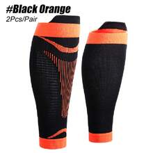 1 Pair Calf Compression Sleeves For Men & Women - Footless Compression Sleeves For Running, Athletic, Leg Sleeves - Multicolor - View 14