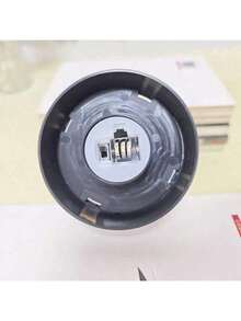 Enchanted Rose With LED Light – Decorative Eternal Flower In Acrylic Dome - UNGU (BARU) - View 3