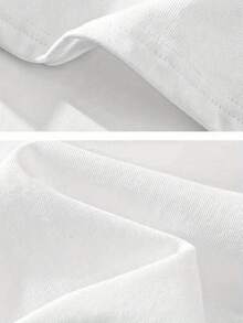 1 camiseta casual de verano para hombre - Estampado con diseño "Mágico", mangas cortas, cuello redondo, ligera y transpirable, perfecta para uso casual, camiseta informal, camiseta con estampado divertido, camiseta de ajuste cómodo, 180g 100% algodón. - Negro - Ver 6