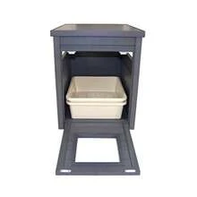 ecoFlex Litter Loo, Litter Box Cover/End Table - Café exprés - Ver 6