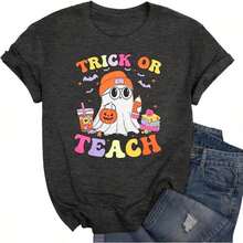 Tendencies Funny Gay Pride Lesbian BT T-Shirt For All Seasons, 220g Cotton, Single-Sided Print, Round Neck, Short Sleeve. - 黑色4 - 查看 6
