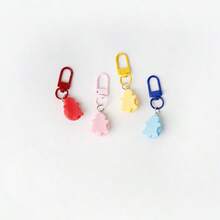 5/10pcs Multi-Style & Multi-Color Fruit Turtle Keychain, Resin Bag Pendant Charm, Creative Keyring Gift - Turtle Pendant - View 3