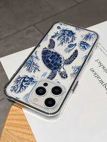 Turtle 1入 黑色極簡全包覆 TPU 防震手機殼 適用於 iPhone 17, 16, 15, 14, 13, 12, 11 Pro Max, Air - 彩色 - 查看 4