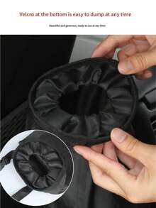 Car Trash Can Hanging Bag, Multifunction Car Storage Organizer For Umbrella, Back Seat Garbage Bag, Interior Accessories - Storage Bag - View 10
