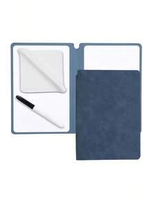 1pc Minimalist Dry Erase White Board With Soft Case - Suitable For Meeting Notes And Drawing, Includes 1 Eraser Cloth And 1 Quick-Drying Whiteboard Marker, Reusable, Back To School - Whiteboard - View 15