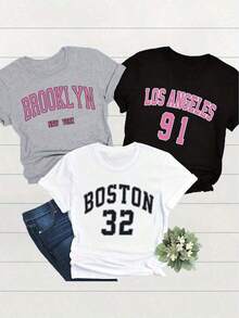 Una camiseta básica esencial para todo el año, adecuada para actividades diarias informales, una camiseta estampada de manga corta que se puede usar en cualquier situación: primavera, verano, otoño, invierno, vacaciones, visitas a amigos y familiares, con un estilo versátil y excelente calidad, camiseta de 200g 100% algodón premium. - Blanco - Ver 7