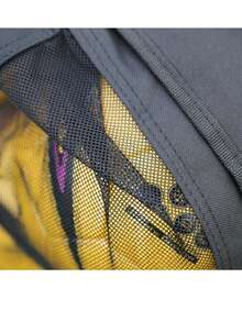 1pc Large Capacity One Shoulder Ball Bag, Thickened & Enlarged Sports Ball Storage Mesh Bag - Black - View 5
