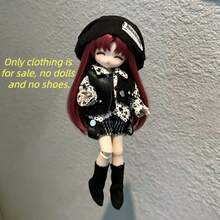 1套17cm BJD服裝，精緻可愛時尚美觀BJD服裝套裝，服裝配件，新年禮物聖誕禮物生日禮物(僅含服裝，不含娃娃和鞋子) - 彩色 - 查看 22