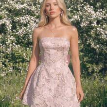 Women Long Dresses - Rose - View 4