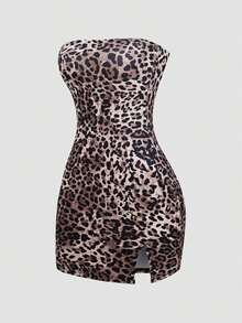 Vestido de 3 piezas ajustado tipo body para mujer, perfecto para atuendos de Año Nuevo - Multicolor 4 - Ver 4