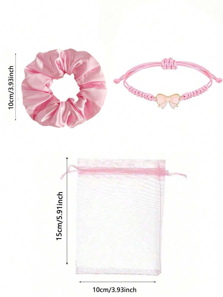 Bộ 1/6/12 món - Vòng tay và dây buộc tóc thắt nơ màu hồng ngọt ngào - Quà tặng số lượng lớn. Với thiết kế thắt nơ có thể điều chỉnh, bộ sản phẩm này rất phù hợp làm quà tặng sinh nhật hoặc kỷ niệm cho các hoạt động cổ vũ, thành viên đội nhảy, bạn bè và gia đình. Lý tưởng cho tiệc mừng em bé sắp chào đời, tiệc tiết lộ giới tính, sinh nhật, tiệc cưới, tiệc tốt nghiệp, trang trí đám cưới, tiệc độc thân, kỷ niệm và quà tặng ngày lễ. (Màu hồng) - Nhiều màu - Xem 9