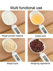 [Best Seller] High Precision 500g Measuring Spoon Scale, Essential Kitchen Electronic Scale, Supports Multiple Unit Switching, One-Touch Tare Function, LED Display, Suitable For Weighing Pet Food And More, Easy To Clean, Battery-Free - Electronic scale spoons - View 5