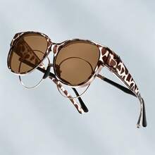 1 pieza Gafas de moda con clip para miopía, gafas de conducir para mujer - Multicolor - Ver 4