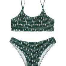 New Women's Swimsuit, Two-Piece Bikini, High-Waisted, Ruched, Sexy Print, Swimsuit In Stock. - 圖片色 - 查看 5