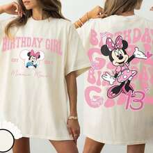 Disney Minnie Birthday Girl Shirt, Disney Birthday Tee Design , Disneyland Birthday Shirt, 2025 Girls Birthday Trip Shirt -- Disneys Disneyland Paris The Magic Kingdom Disneyesque The House Of Mouse Mickey Mouse Empire Modest Summer Outfits Take That T Shirt Summer Coord Tops For Women Summer Summer Clothes Women Summer Clothes Summer Tops Summer Tops Women Summer Co Ord Summer Top Summer Outfits White Top Black Top Holiday Outfits For Women  Tops For Women Summer Holiday Gifts Valentine's Day Gifts Earth Day Gifts Oktoberfest Gifts Summer Bank Holiday Gifts - trắng - Xem 1