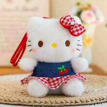 SANRIO 1件兒童毛絨娃娃生日禮物背包吊飾手持禮物情人節禮物 - 彩色 - 查看 5