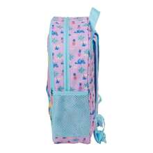 Safta Disney Stitch 附輪書包，男女童通用，熱成型前片，加厚人體工學肩帶，側邊水壺袋，頂部提手，粉紅色和藍色，均碼，高 - 免費送貨 ✅ 24/48 小時送達西班牙大陸 - 選項 3 - 查看 4