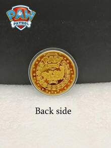 1pc INS Hot-Selling Paw Patrol Cartoon Metal Commemorative Coin Anime Peripheral Craft Decoration Souvenir Birthday Party Decor Birthday Gift - View 5