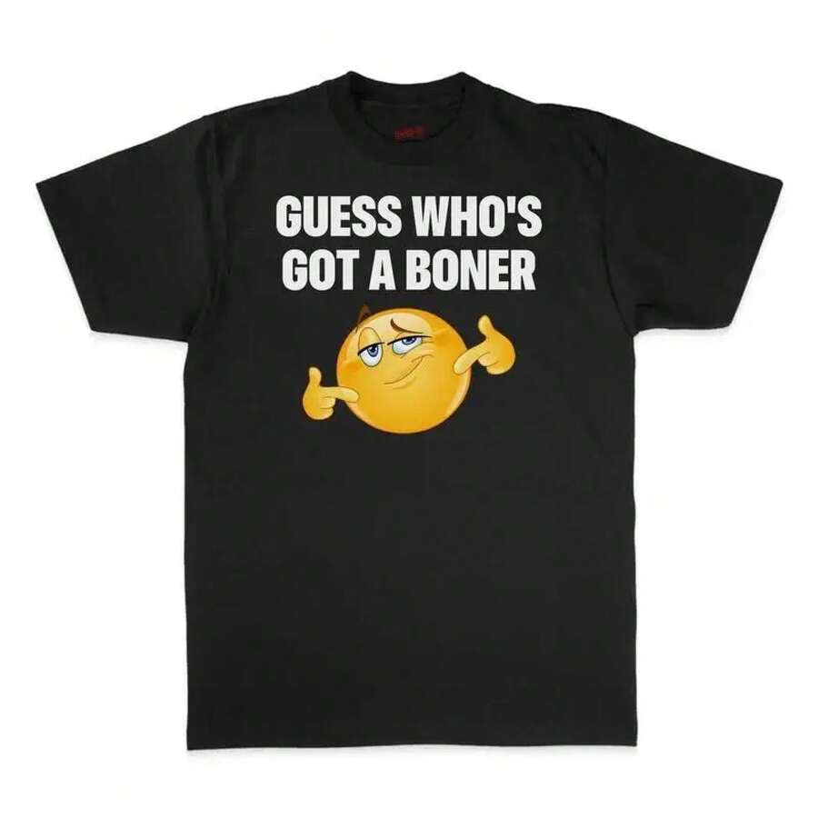Camiseta ' Who's Got', Unisex, Manga Corta, Estilo Urbano, Casual, con Estampado Gráfico, Camiseta con Diseño de Meme para Hombres y Mujeres, Camiseta de Regalo, Divertida, Hecha en EE. UU., Camiseta de Algodón para Uso Diario Casual - Negro - Ver 1