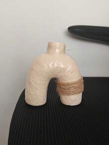 1件/3件套米白色藤条香薰瓶套装，现代抽象风格香薰花瓶，饰有绳索细节，适用于客厅、卧室、浴室、桌面等家居装饰，是馈赠佳品。 - 均碼 - 查看 10