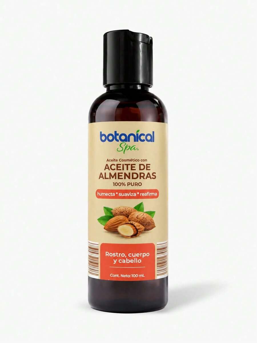 Aceite de Almendras 100% Puro 100 ml Spa Botanical - almendras - Ver 1